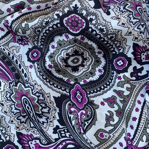 NEW GUESS Summer Paisley-Printed Dress SZ M - Picture 3 of 6